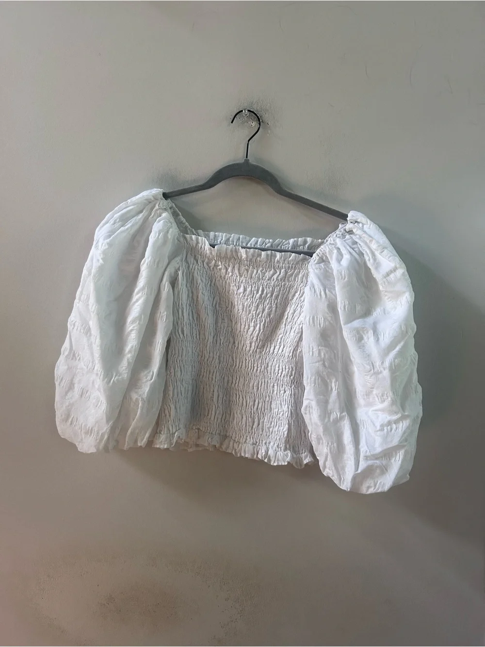 Anthropologie Maeve puff sleeve blouse small